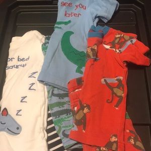 Set of 3 boys pajamas